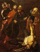Dirck van Baburen Capture of Christ with the Malchus Episode oil painting on canvas